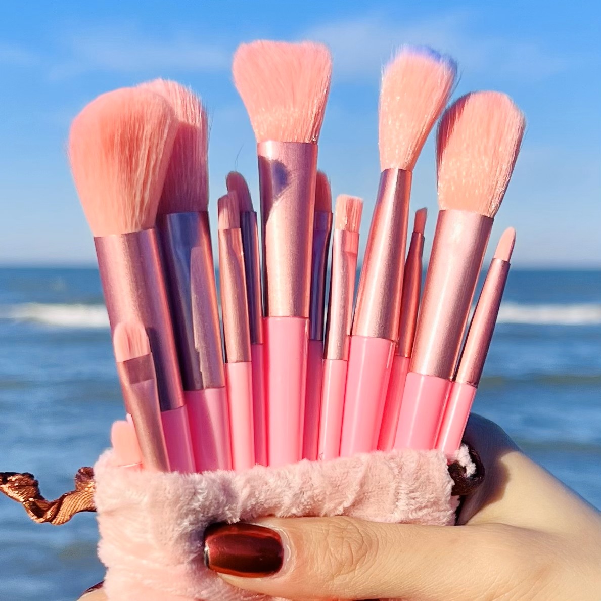 ست براش 13 تیکه + کیف